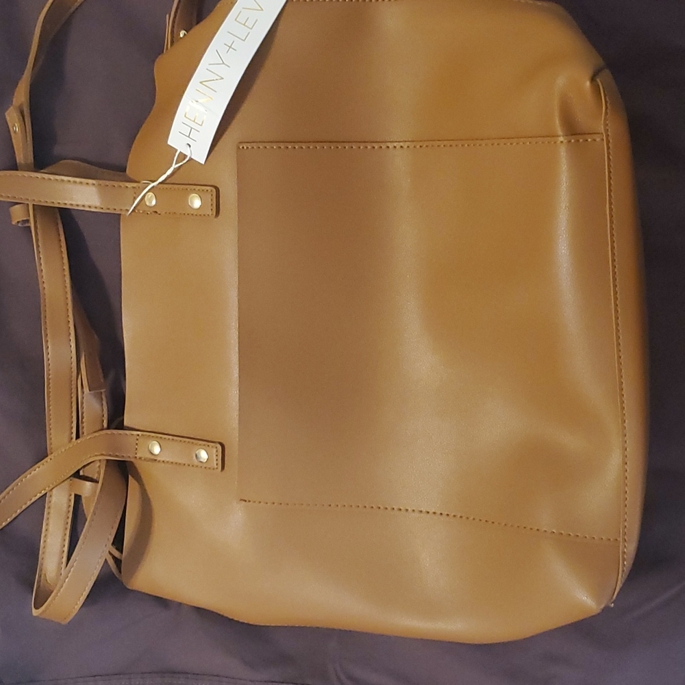 Henny + Lev Danielle Leather tote